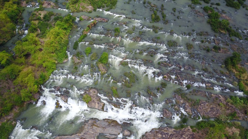 Khone paroi waterfall - 4000 îles